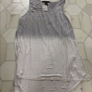 Grey Faded Tank
