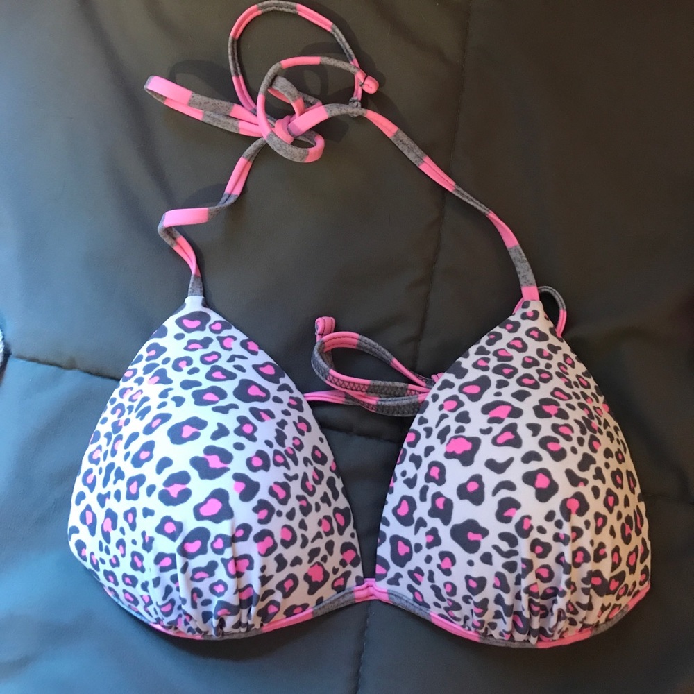 Arizona animal print bathing suit top