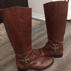 Tory Burch Leather Boots