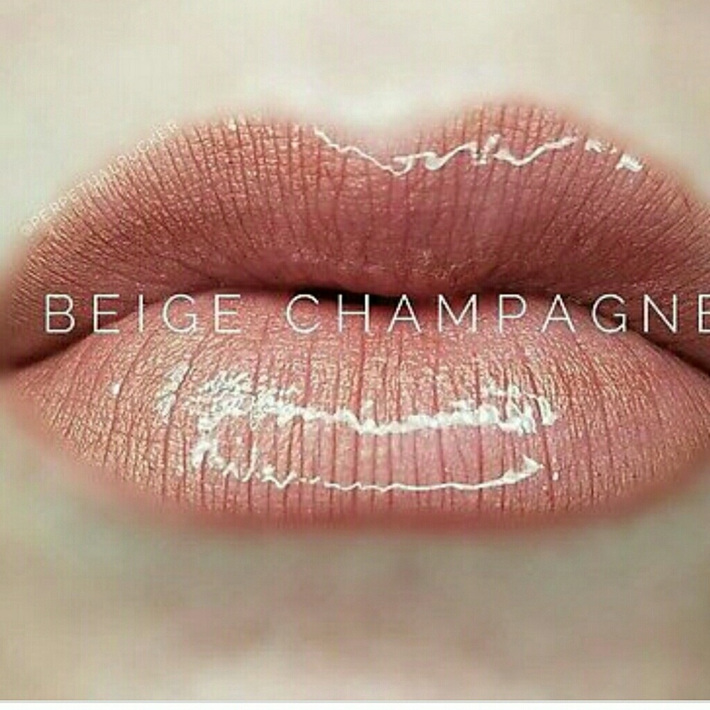 beige champagne lipsense
