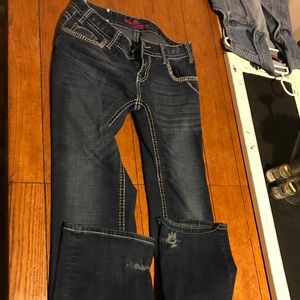 Rock and roll cowgirl jeans