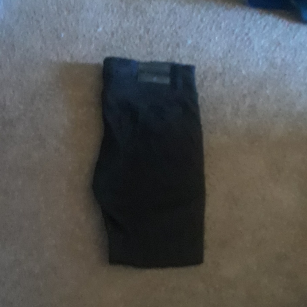 Black denim jeans