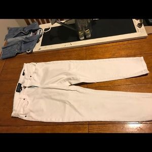 White Lucky brand jeans