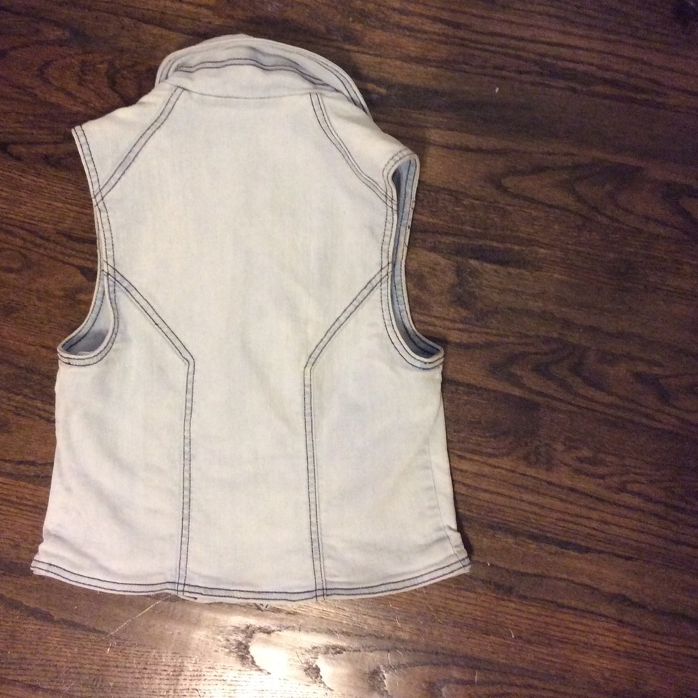 Sam Edelman jean vest