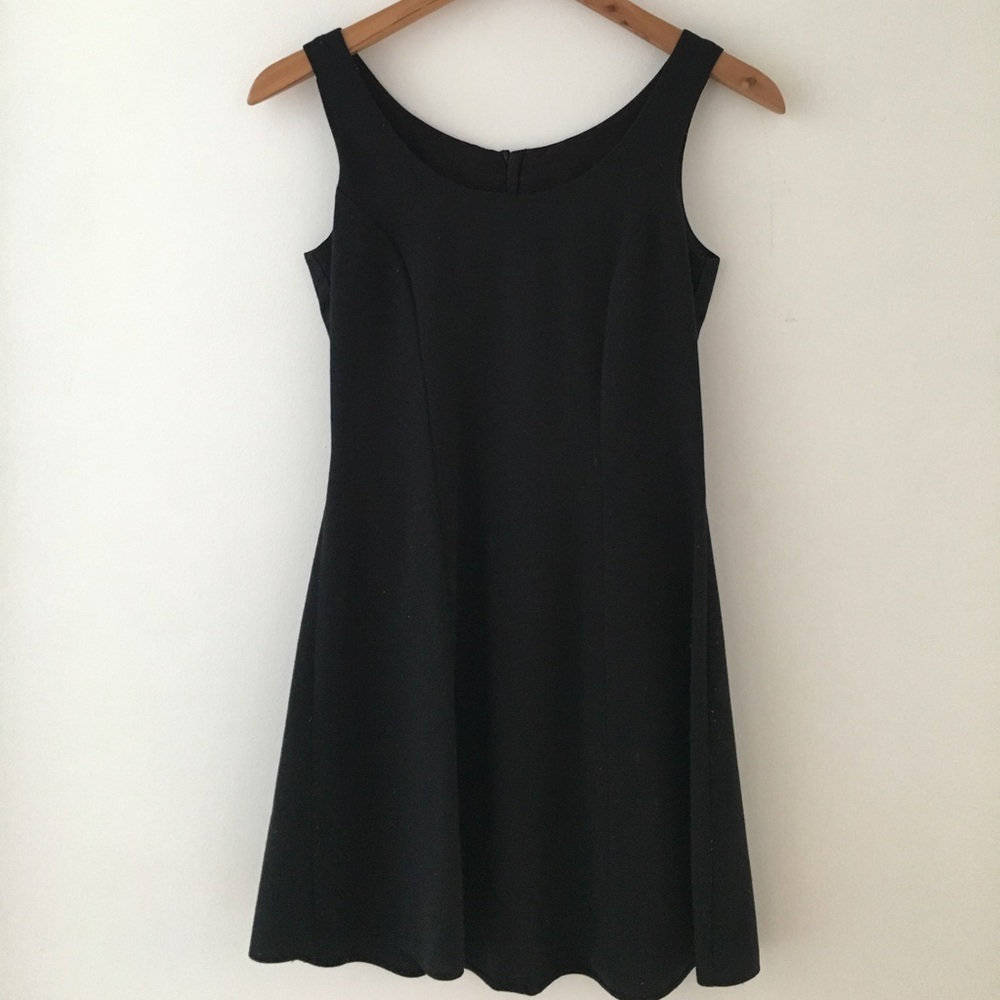 Topshop Black Skater dress