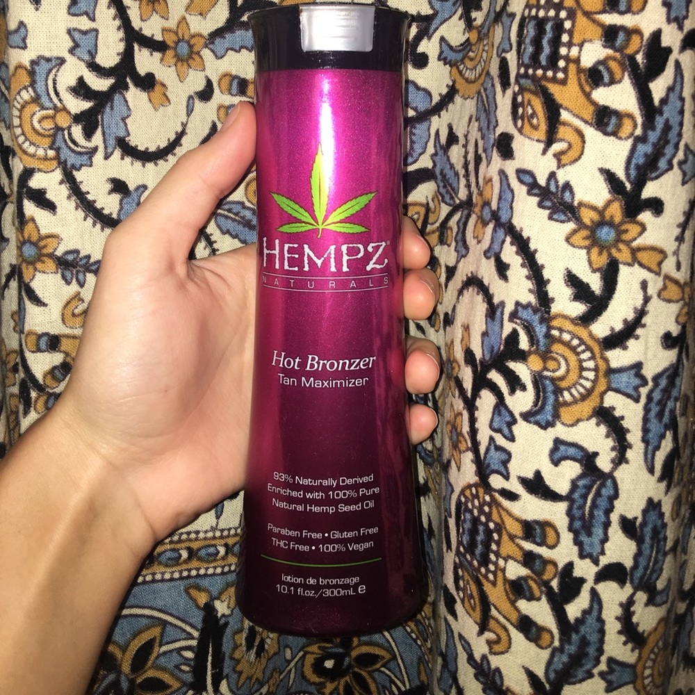Hempz "Hot bronzer" tan maximizer