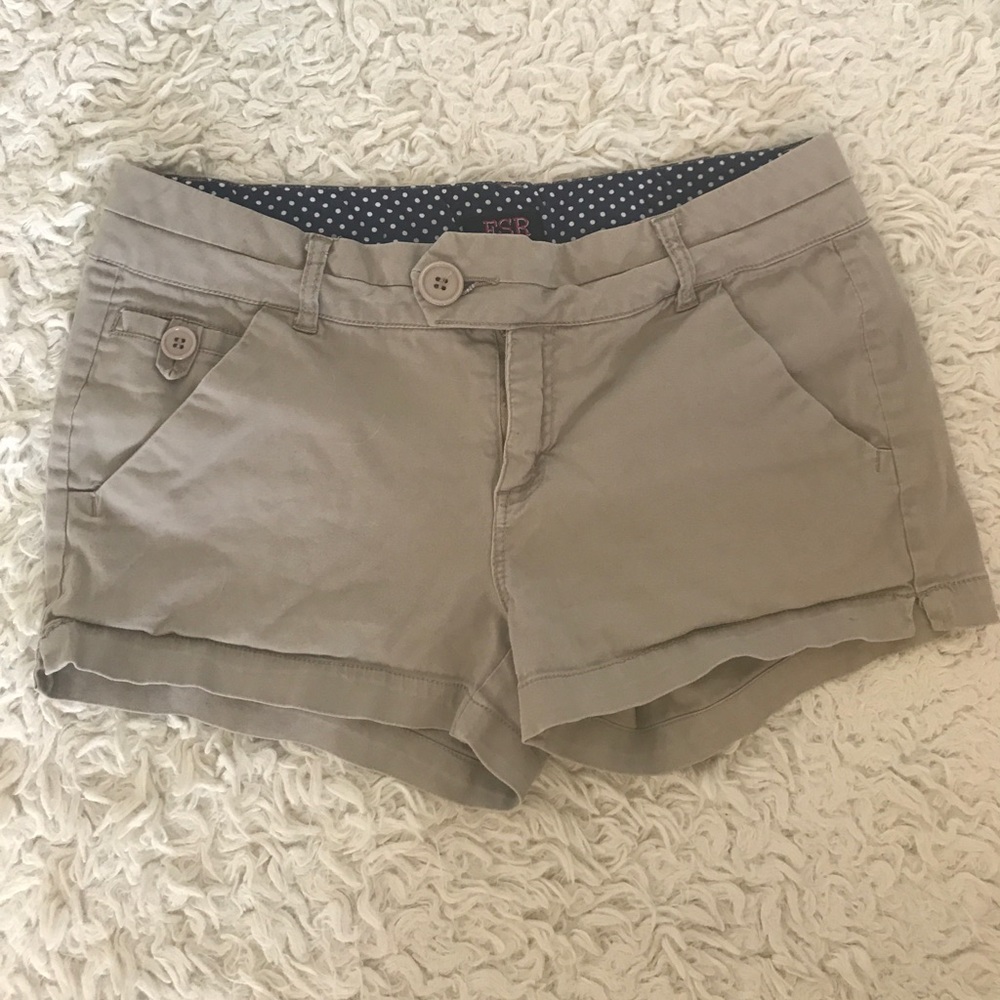 Khaki shorts