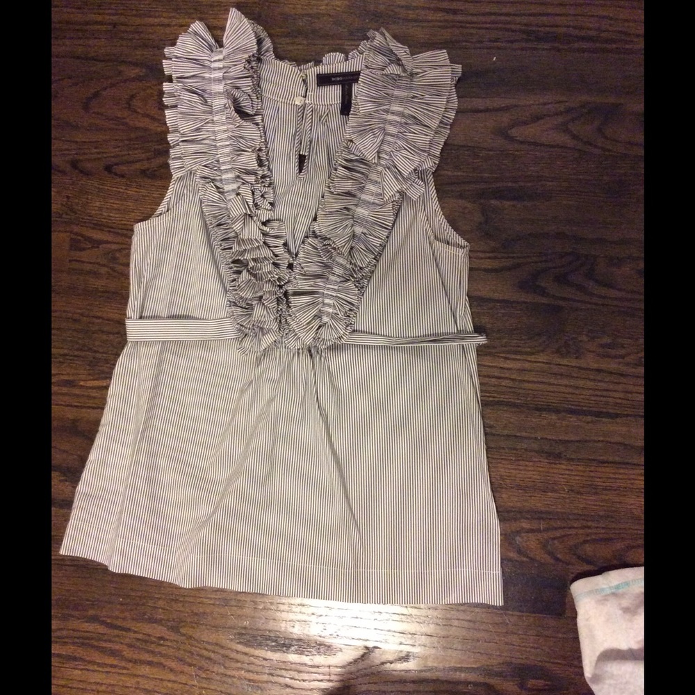 Bcbg ruffle top