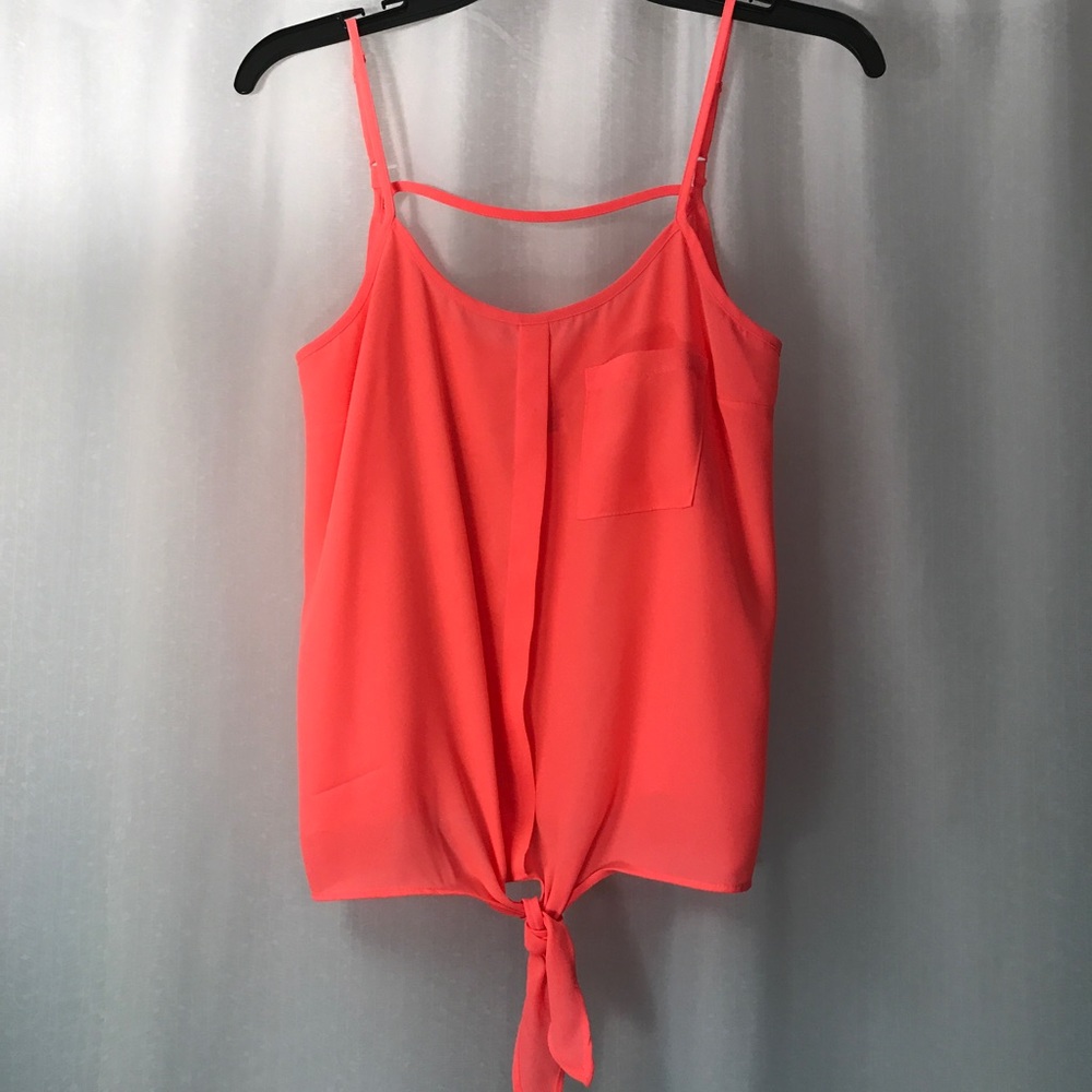 Candie's Front-Tie Top