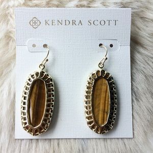 Kendra Scott Tigers Eye Dayla Earrings