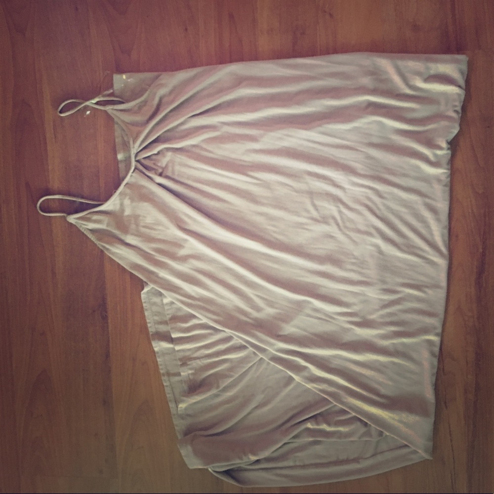 Tan Maxi dress