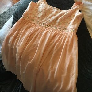 Cute peach dress