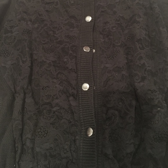 Vintage Victoria secrets bomber jacket w/lace - Picture 5 of 8