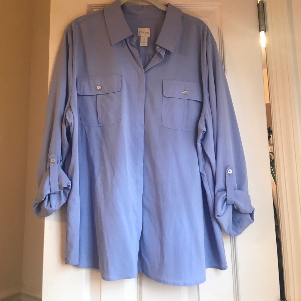 Chico's Silky Soft Class Shirt