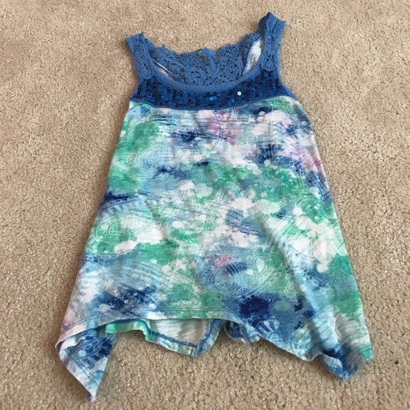 Justice Multi Colored Tank Top - Picture 1 of 3