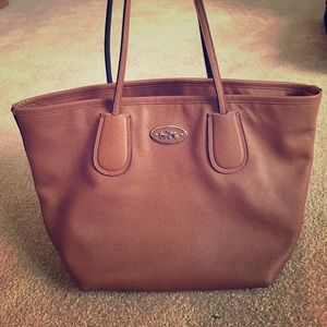 Coach Leather Shoulder Bag