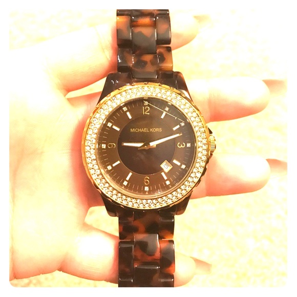 Michael Kors Tortoiseshell Watch main image 4