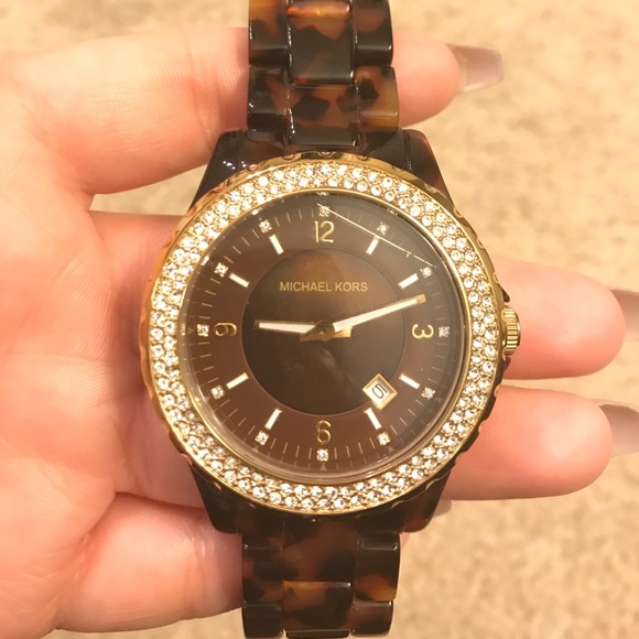 Michael Kors Tortoiseshell Watch main image 6