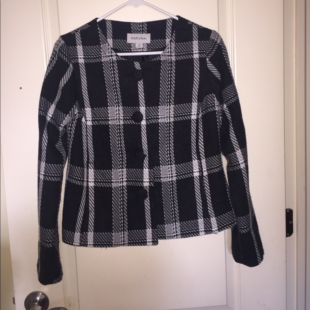 Tweed blazer