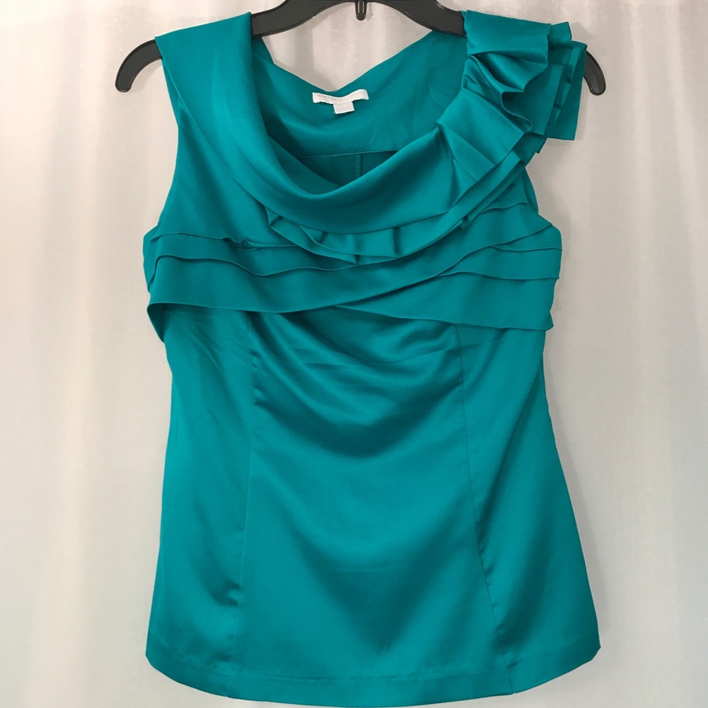 New York & Company Ruffle Top