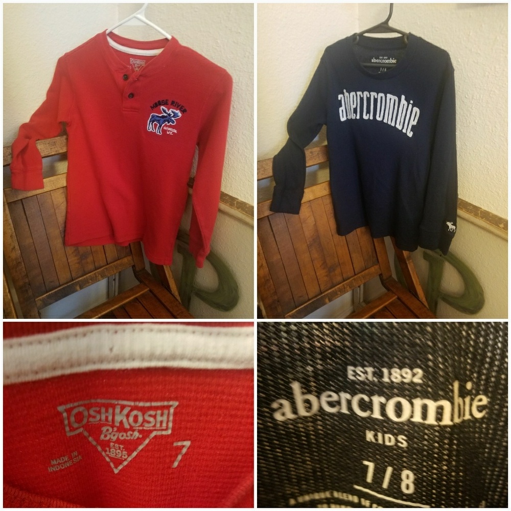 Boys longsleeved bundle