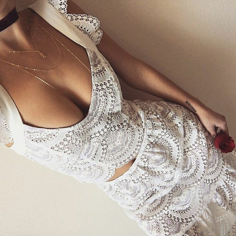 For love and lemons rosalita skirt XS