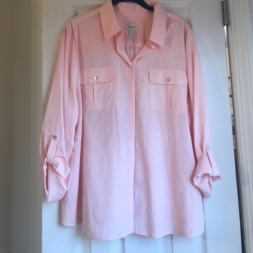 Chico's Silky Soft Classic Shirt