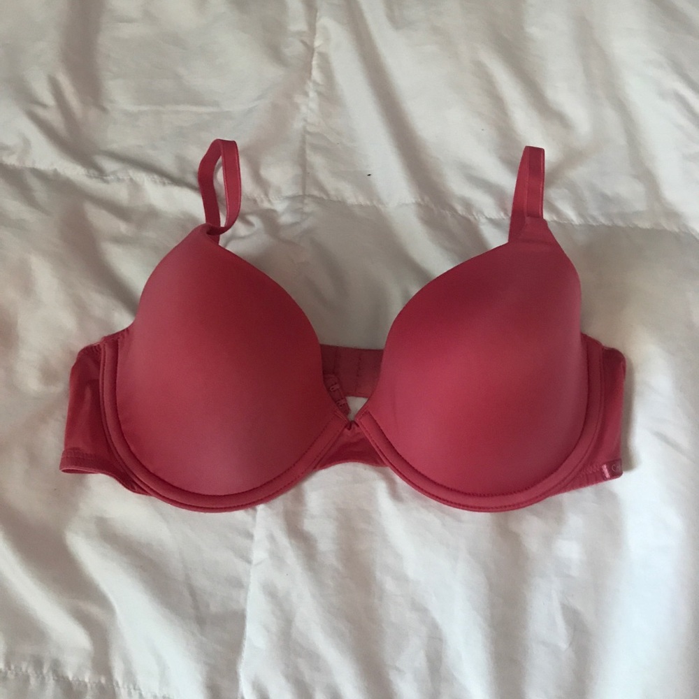 calvin klein pink bra