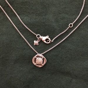 David Yurman Petite Diamond Necklace