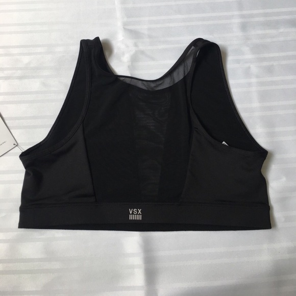 New Victoria's Secret VSX Mesh Inset Sports Bra - Picture 4 of 7