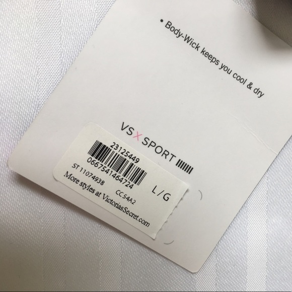 New Victoria's Secret VSX Mesh Inset Sports Bra - Picture 6 of 7