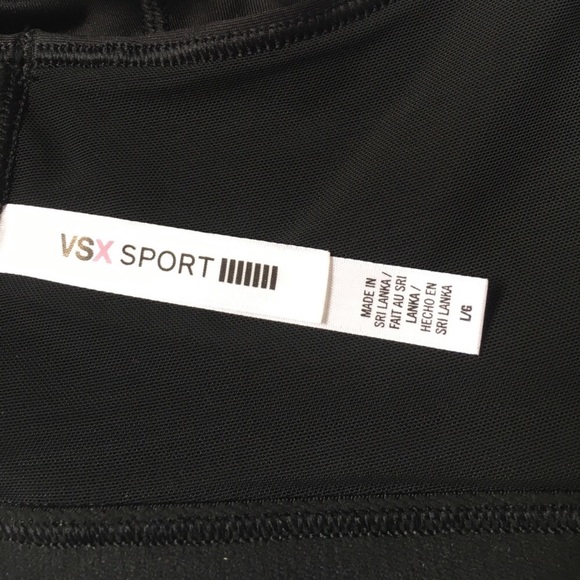 New Victoria's Secret VSX Mesh Inset Sports Bra - Picture 7 of 7