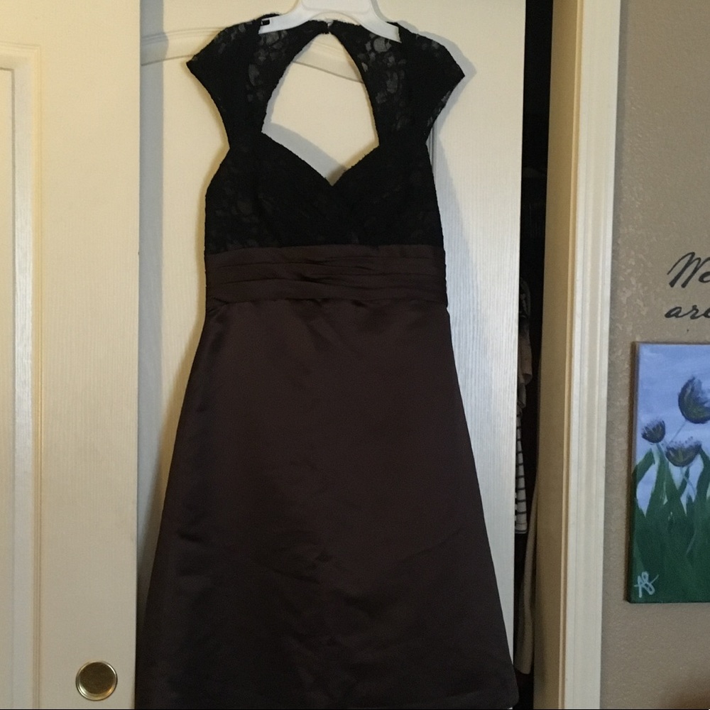Beautiful formal dress with Black Lace
