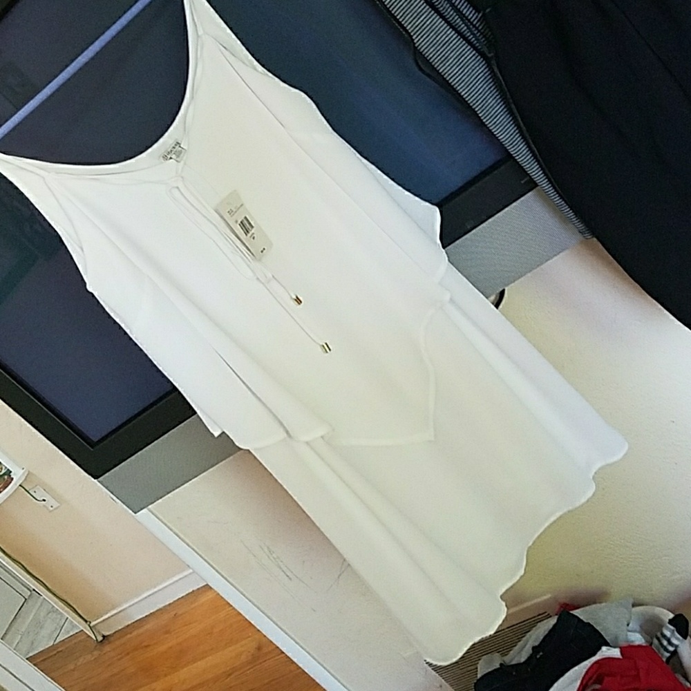 NWT Guess summer double layer dress