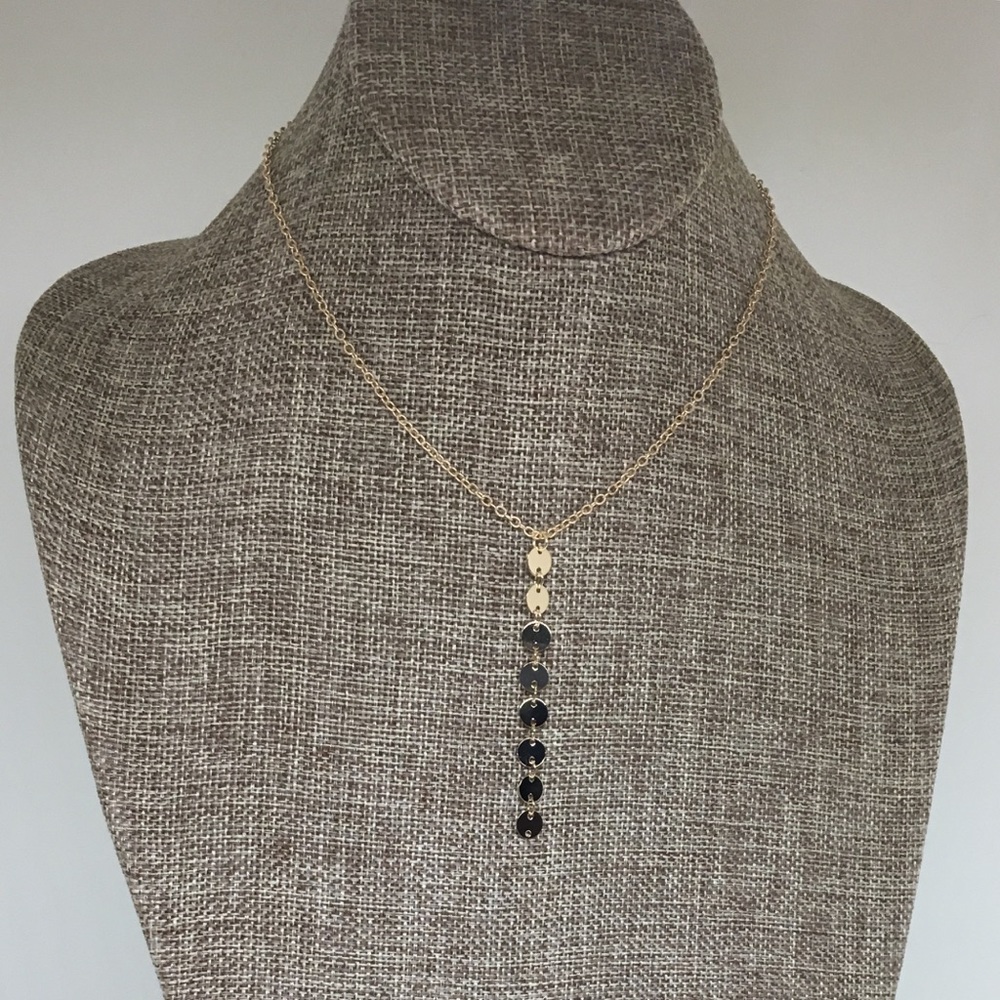 Drop Sequin Necklace