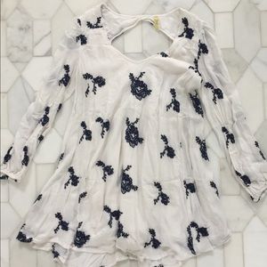 Free People embroidered dress