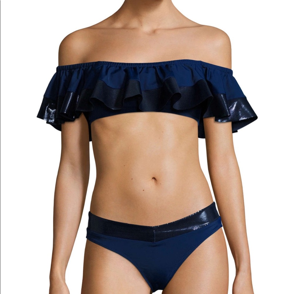 🆕 Eve off the Shoulder Ruffle Bikini set