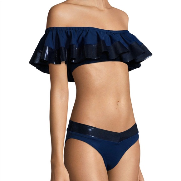 🆕 Eve off the Shoulder Ruffle Bikini set - Picture 3 of 3