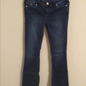 White House Black Market Skinny Flare Jeans