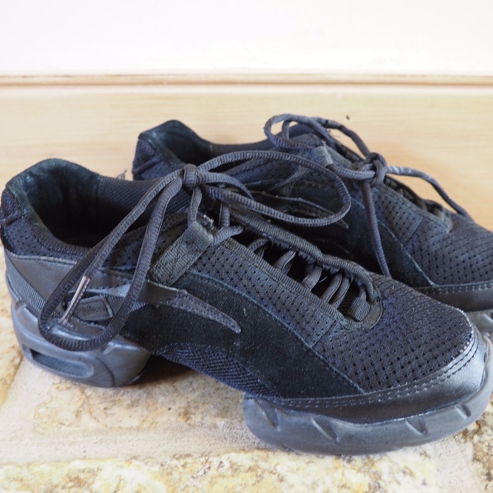 BLOCH Black Jazz Shoes, Sneakers Women Size 8.5