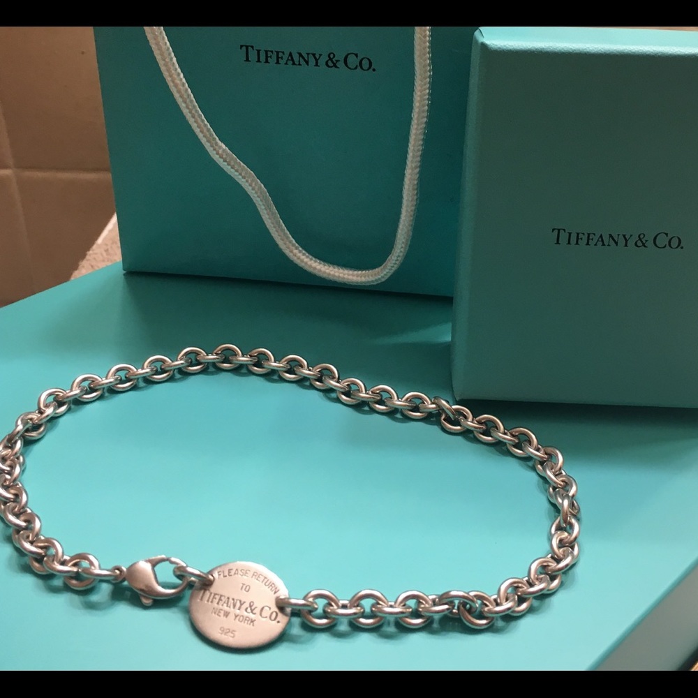 Please Return to Tiffany Necklace/Choker