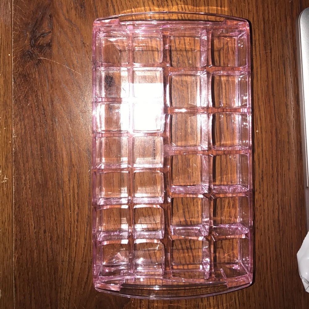 Pink colored Makeup tray
