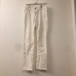 Vineyard Vines | White Corduroy Fitted Pants