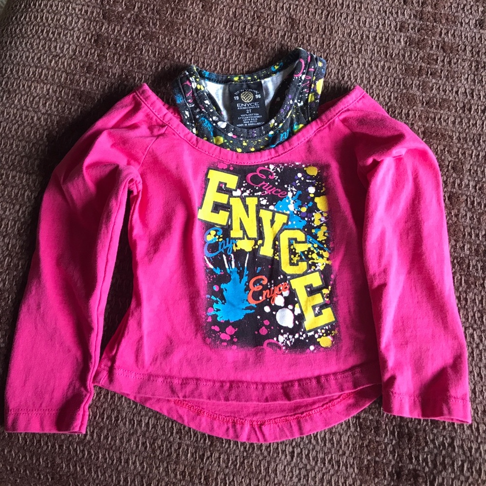 Cute baby workout top