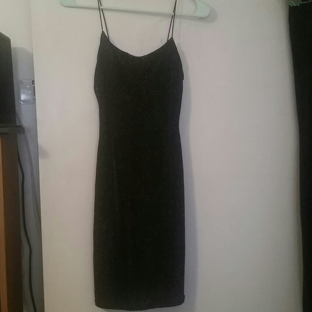 H&M black dress