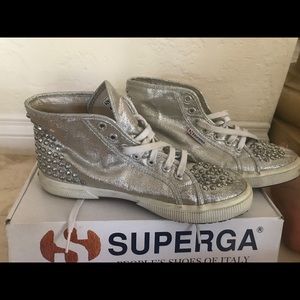 Superga high top sneakers