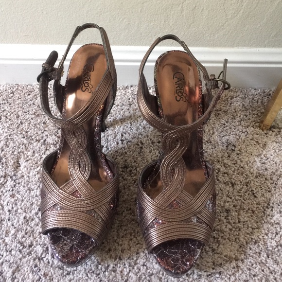 Carlos by Carlos Santana - Vienna Bronze Heels - Picture 2 of 6