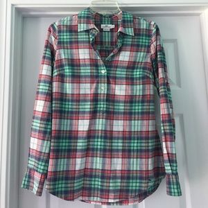 Vineyard Vines Women's Cabin Plaid Popover