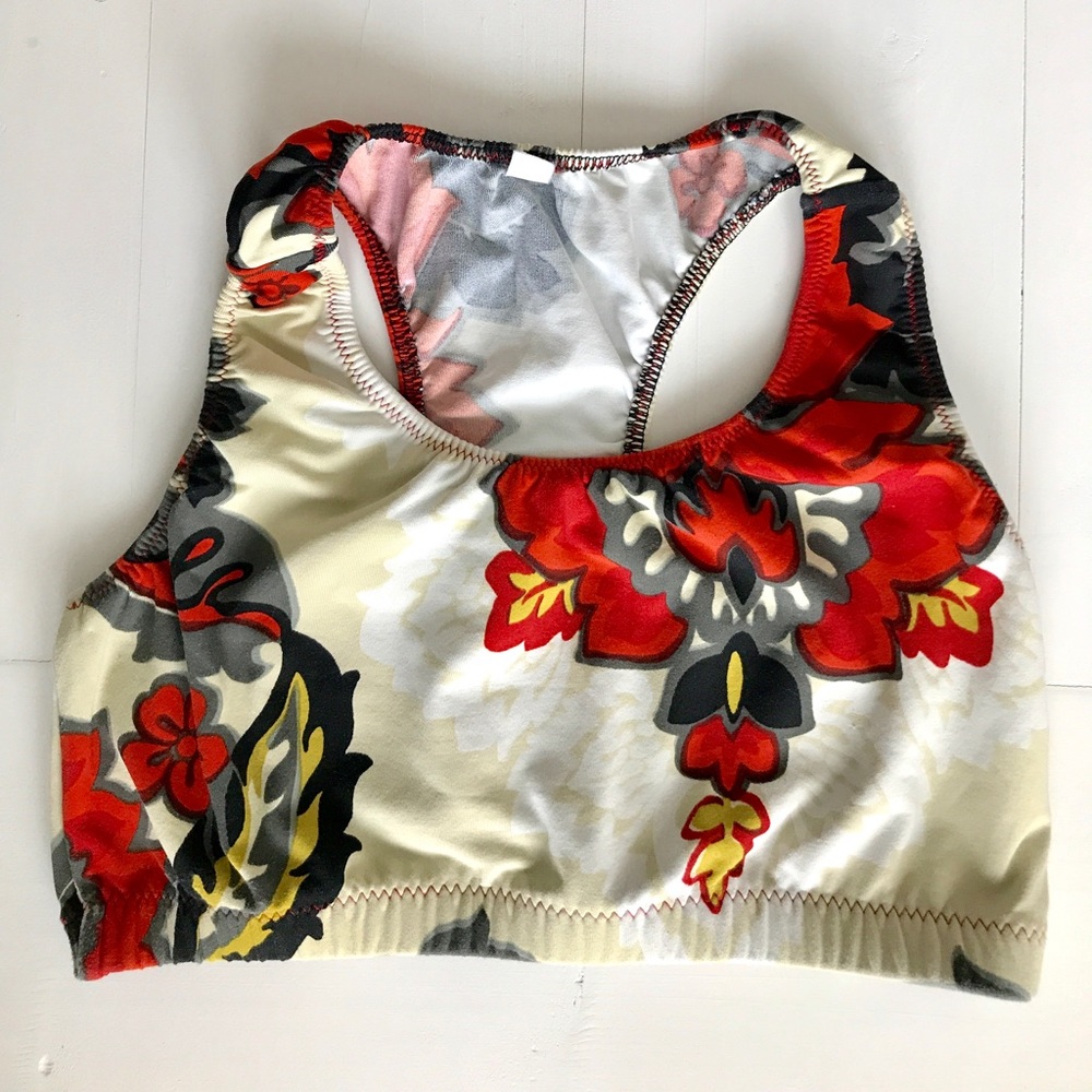 Fun & Comfortable Abstract Sports Bra