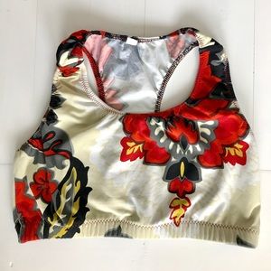 Fun & Comfortable Abstract Sports Bra